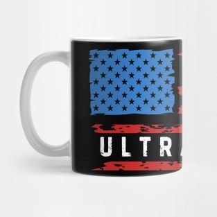 Ultra MAGA American Flag 2024 Republican Pro Trump Mug